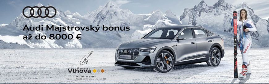 Audi Majstrovský bonus až do výšky 8 000 Eur