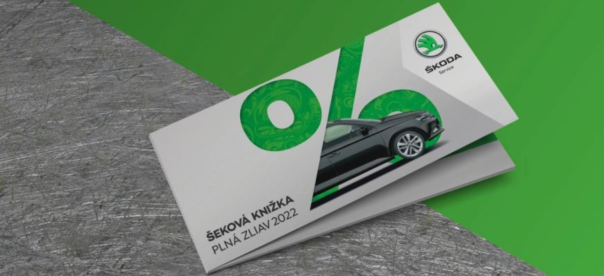 Šeková knižka Škoda 2022