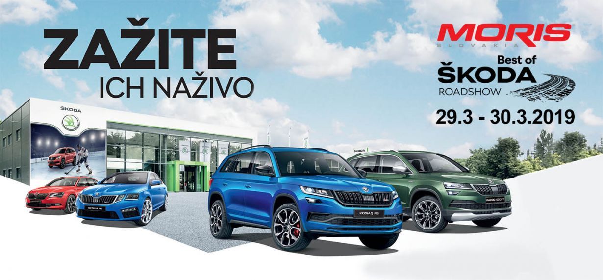 Škoda Roadshow v Moris Slovakia